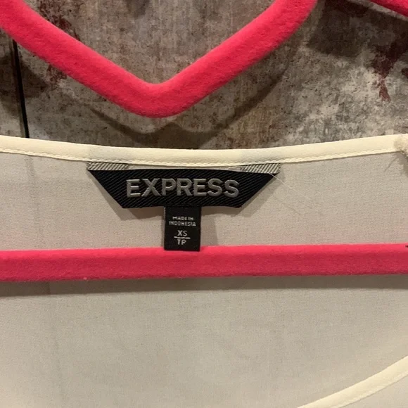 NWOT Express Poncho Type Sheer Top - Picture 5 of 5